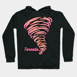 pink tornado Hoodie